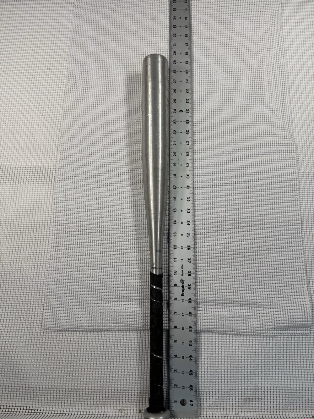 Vintage Aluminum Baseball Bat 29” Made In Taiwan Silver Metal Bat (9)